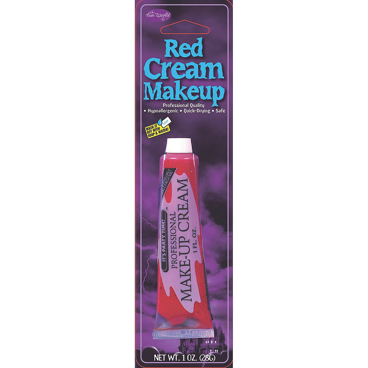 Premium Red Cream Makeup for Halloween Costumes Haunted Houses and Creative Looks