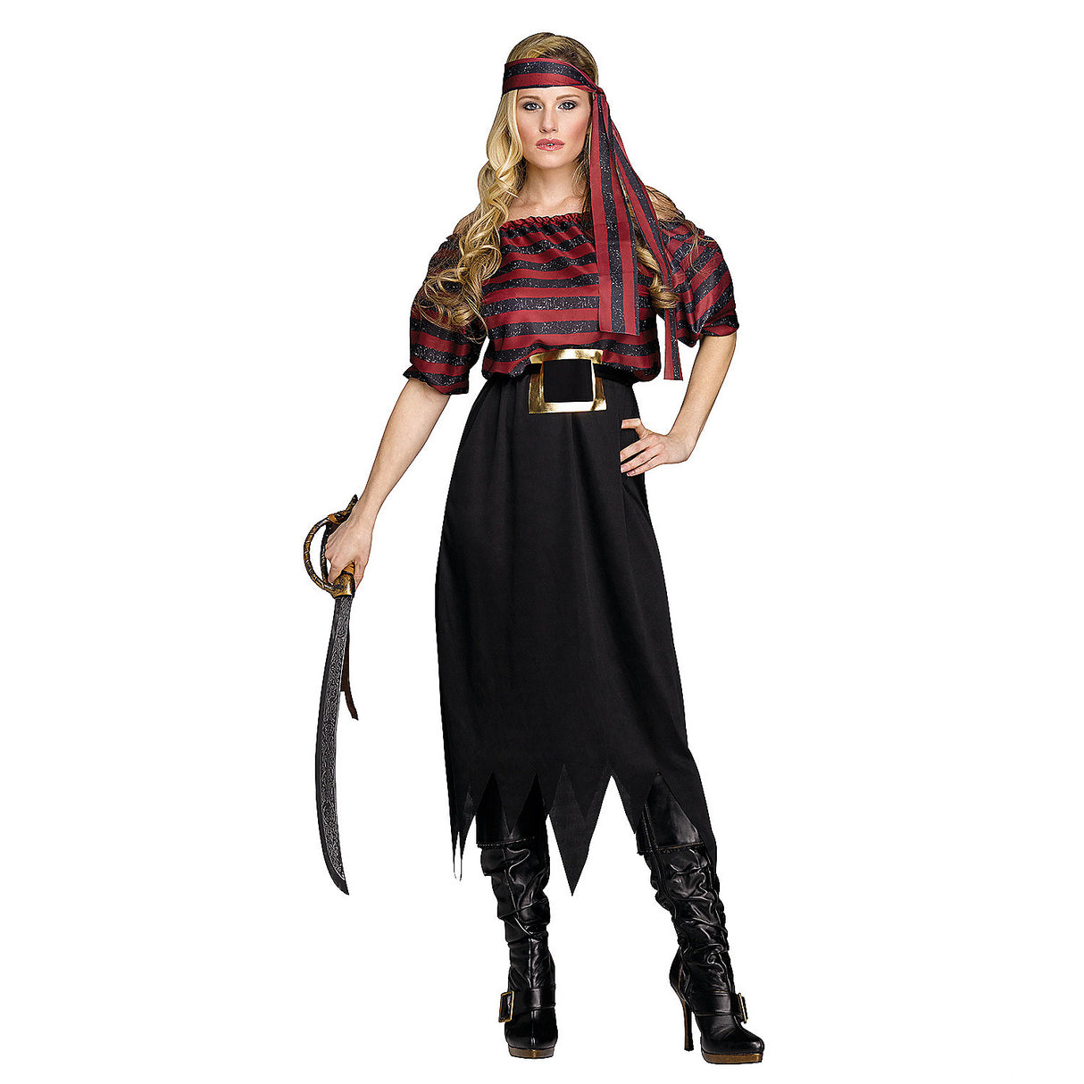 Premium Pirate Maiden Adult Costume for Halloween Parties Theme Events and Costume Celebrations