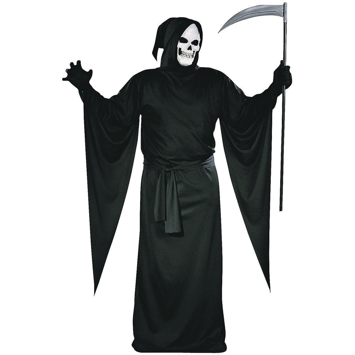 Spooky Men's Grim Reaper Robe for Halloween Parties and Costume Events