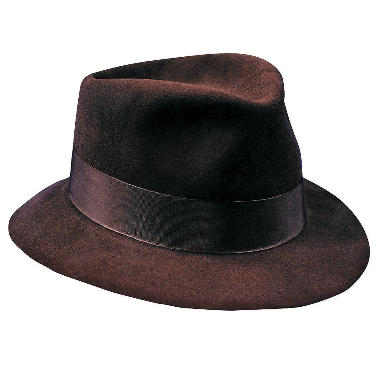 Deluxe Brown Fedora for Classic Film Costumes and Stylish Halloween Looks
