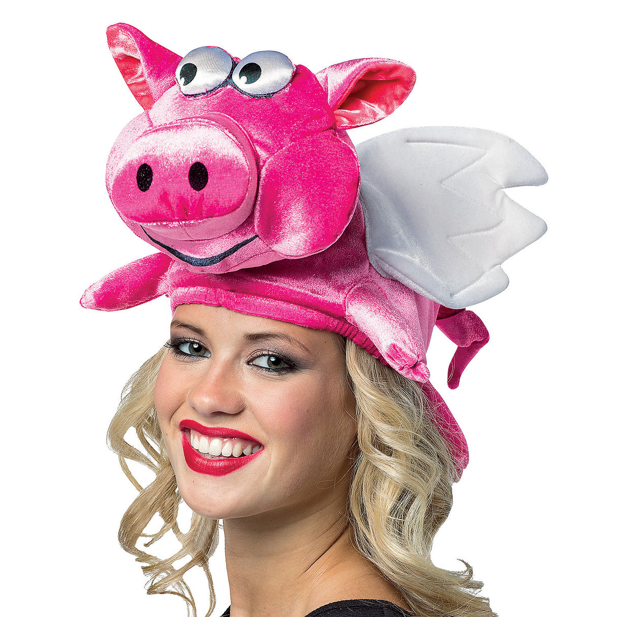 Fun Flying Pig Hat for Parties Festive Occasions and Character Dress-Up