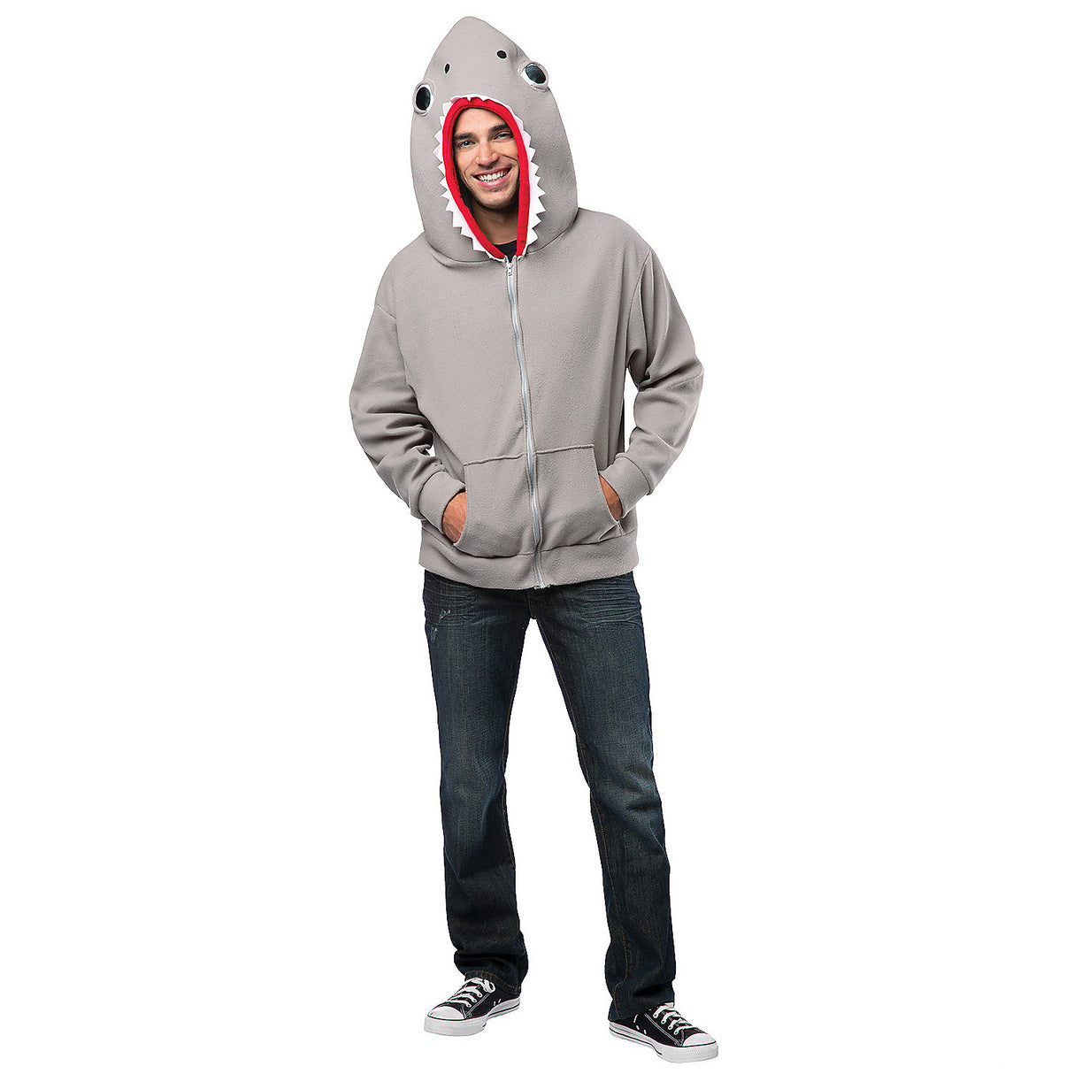 Unique Hoodie Shark Costume for Halloween Parties and Everyday Wear Adventures