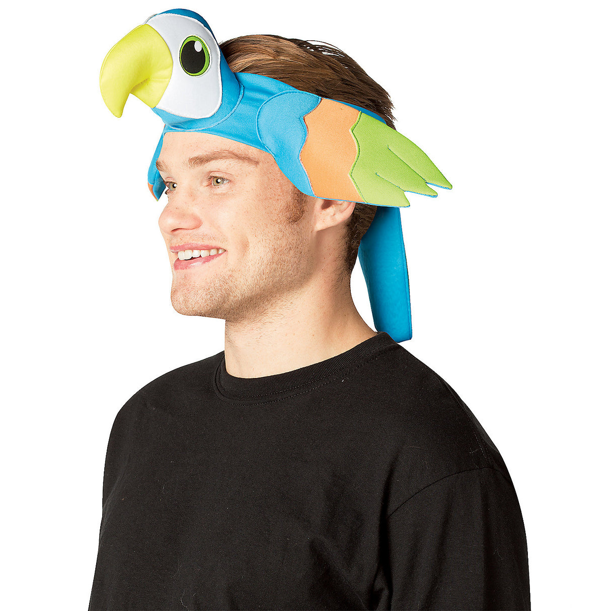 Fun Parrot Headband for Hawaiian Parties Theme Events and Costume Celebrations