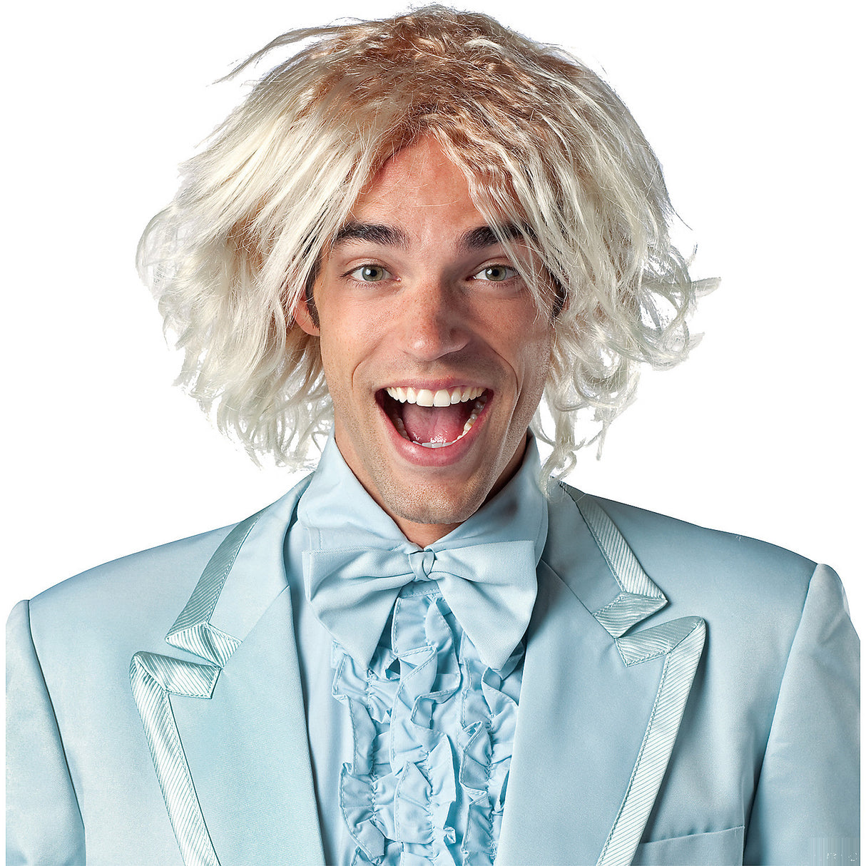 Fun Goof Ball Blonde Wig for Halloween Parties Theme Events and Costumes
