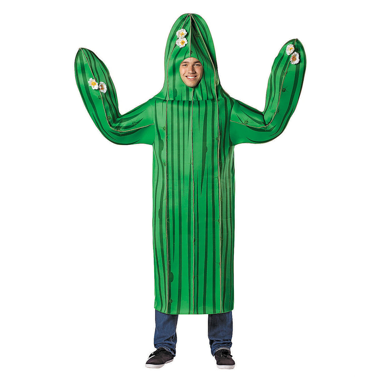 Humorous Cactus Adult Costume for Halloween Parties Theme Events and Fun Gatherings