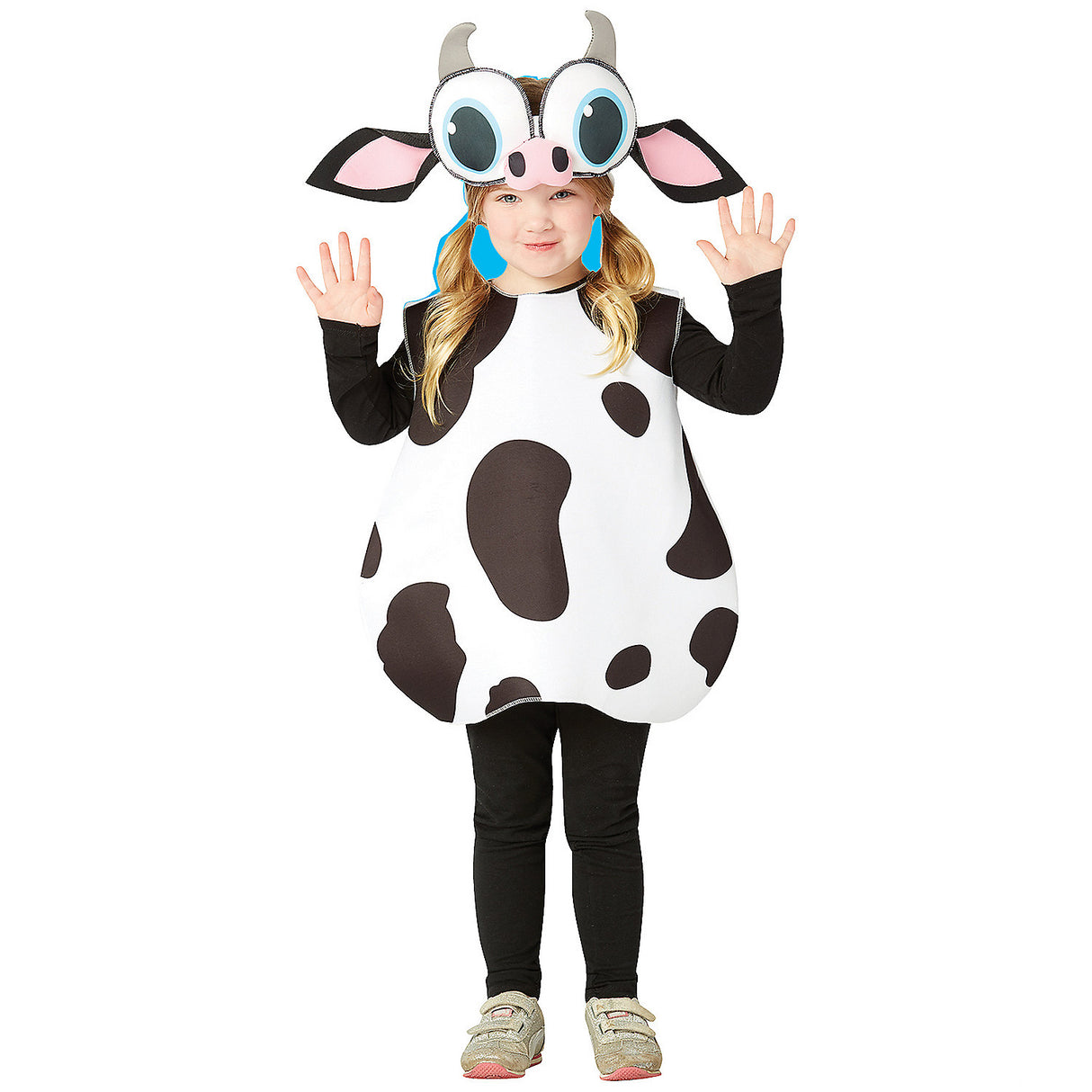 Big Eyed Cow Costume for Kids Fun Themed Dress Up Halloween and Animal Parties