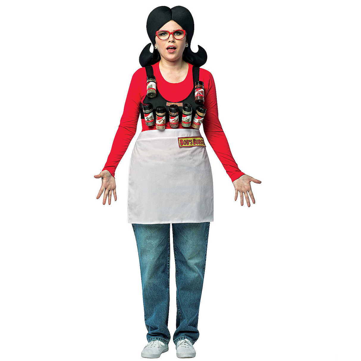 Bob's Burgers Linda Spice Rack Costume for Halloween Parties and Themed Dress Up Events