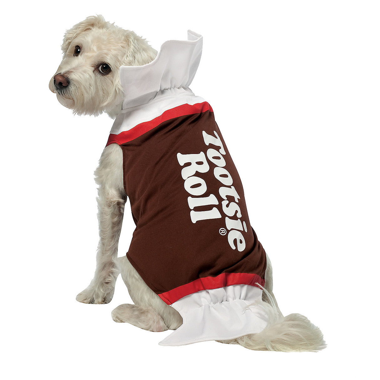 Adorable Tootsie Roll Pet Costume for Dogs Perfect for Halloween and Cute Pet Parties