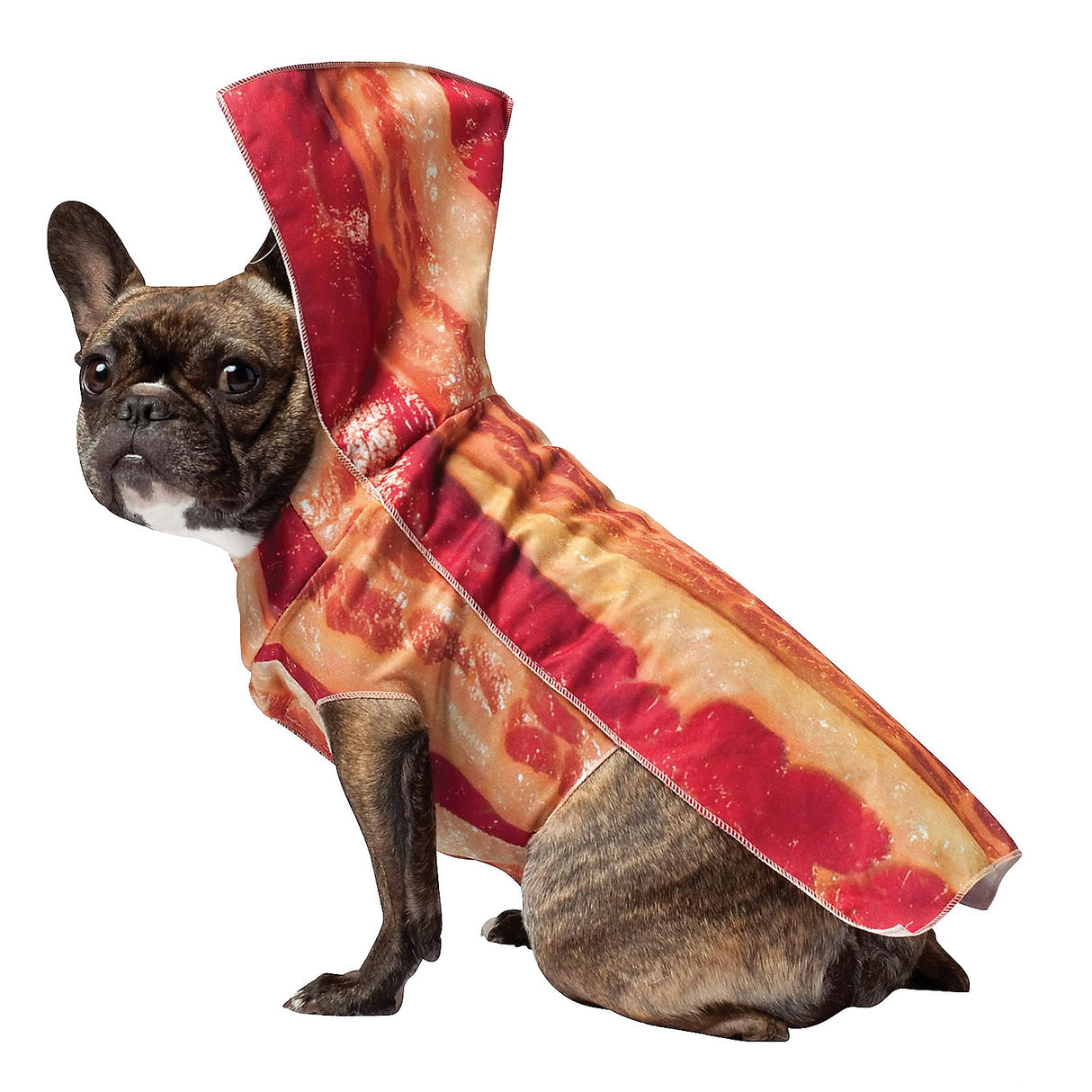 Fun Bacon Dog Costume for Pet Halloween Parties and Dress-Up Events