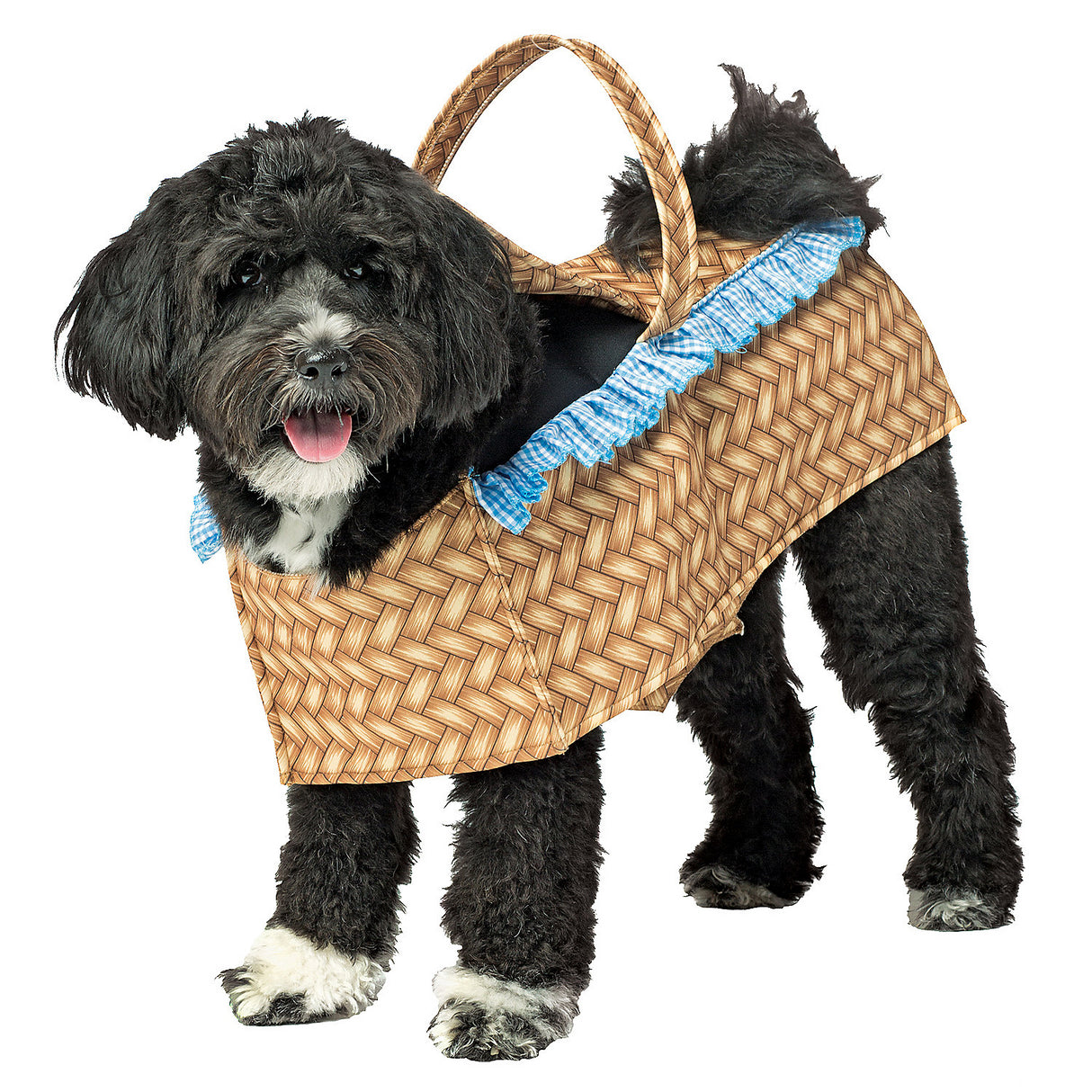 Adorable Dog Basket Costume for Halloween Parties and Doll Adventures