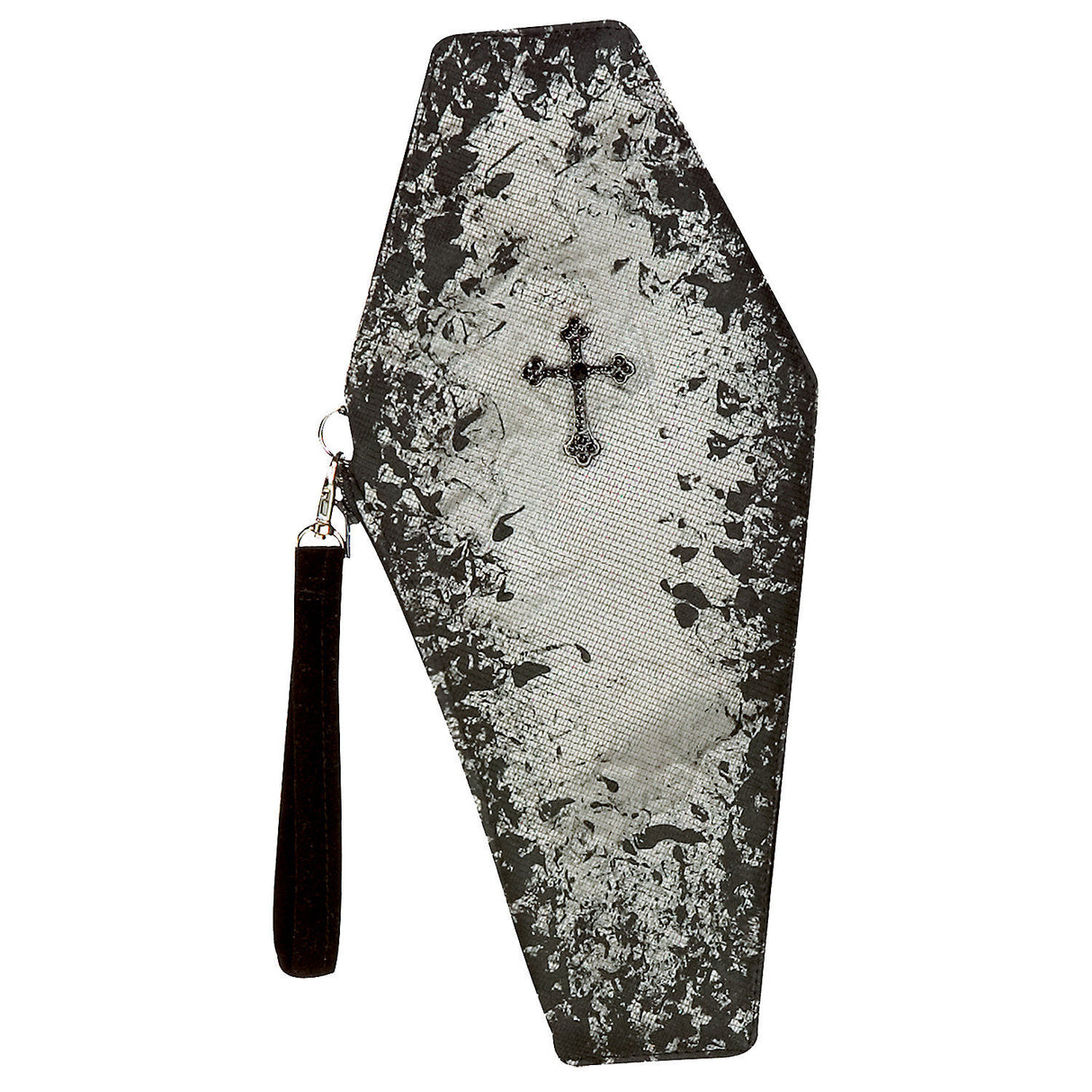 Coffin Clutch Adult Handbag for Halloween Costume Gothic Party and Vampire Themed Events