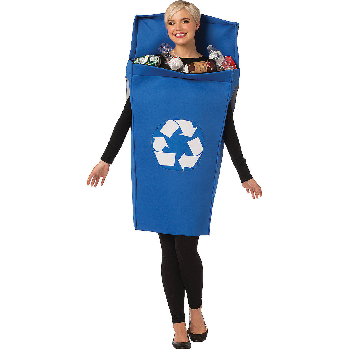 Fun Recycling Can Adult Costume for Halloween Parties and Themed Celebrations
