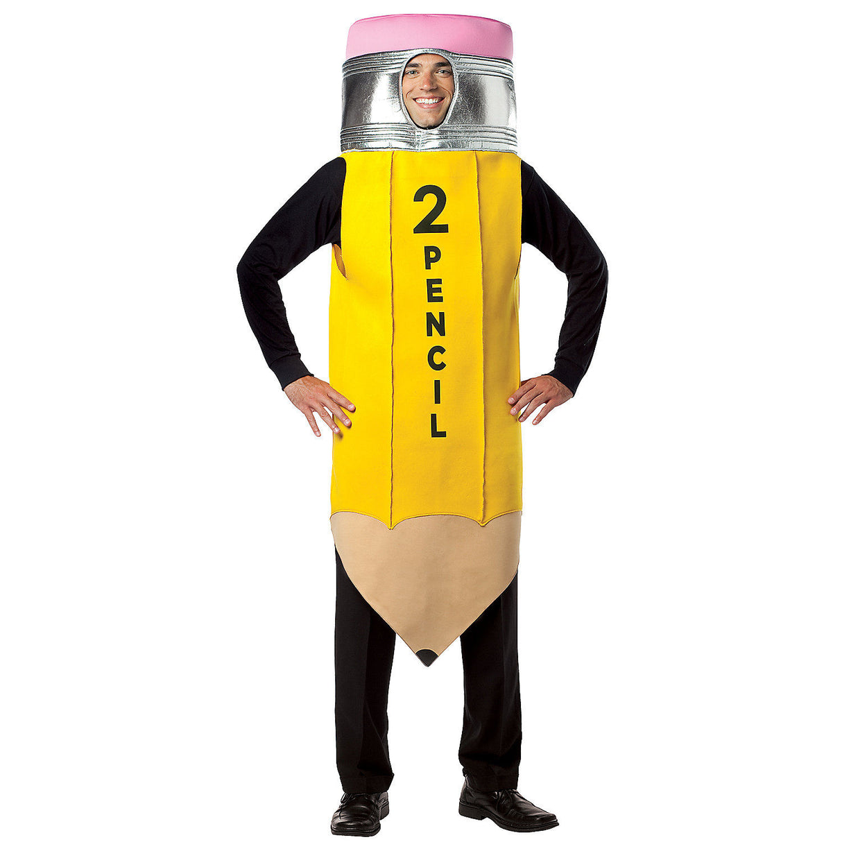 Funny Pencil #2 Adult Costume for Halloween Parties and Humorous Themed Events