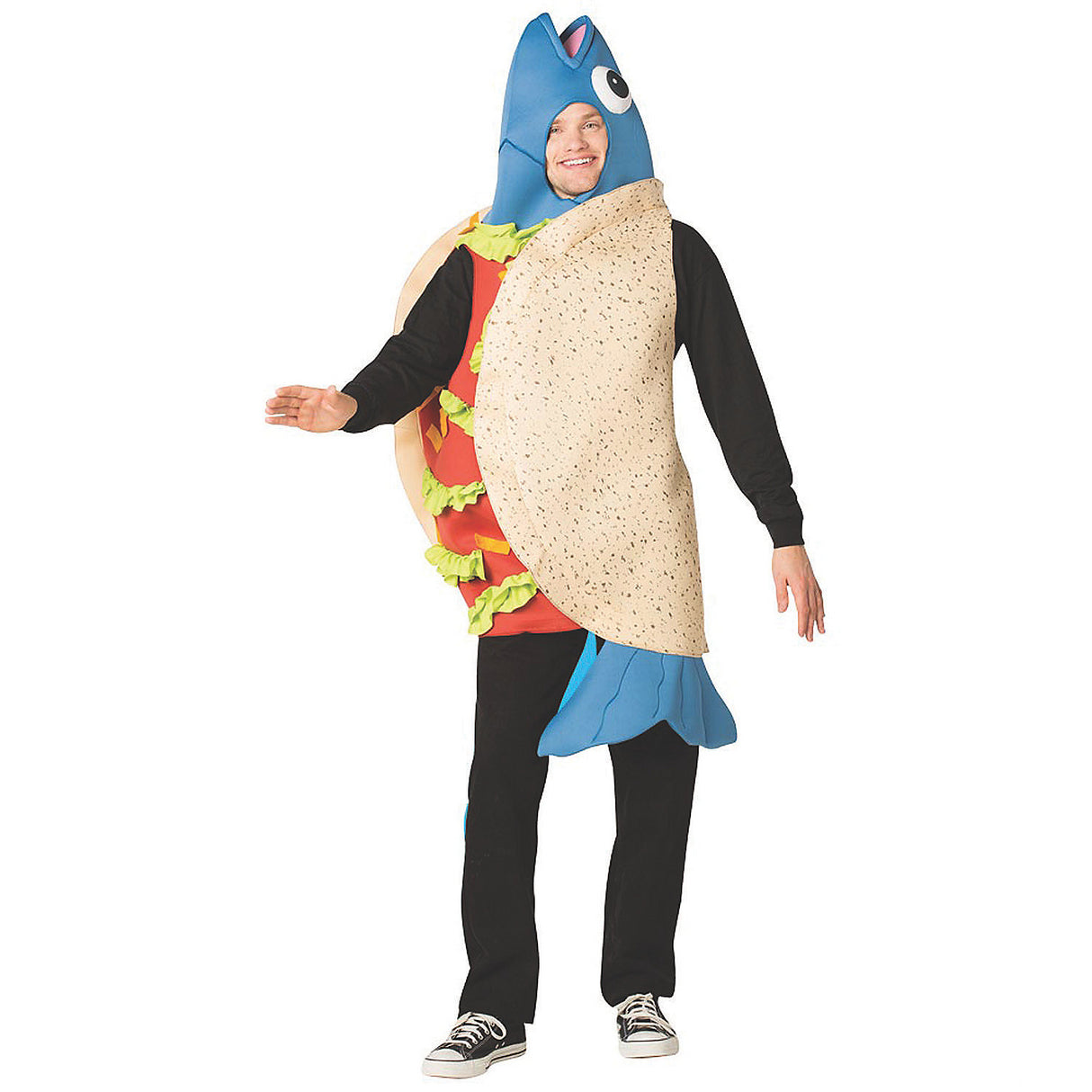 Unique Fish Taco Costume for Halloween Parties and Creative Costume Events