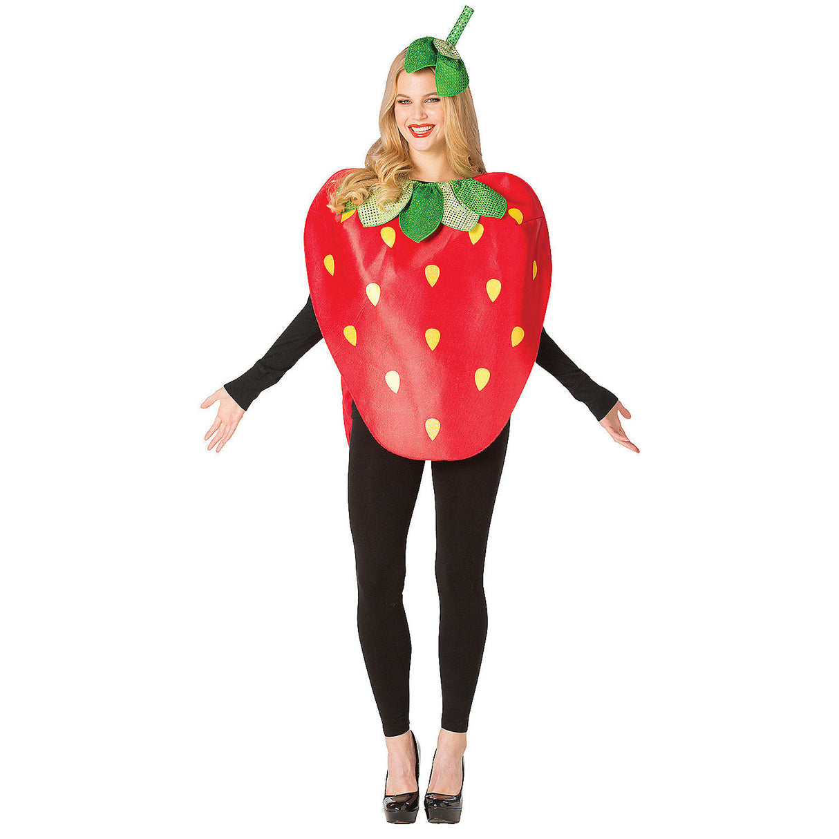 Sweet Strawberry Costume for Halloween Parties Themed Events and Fun Gatherings