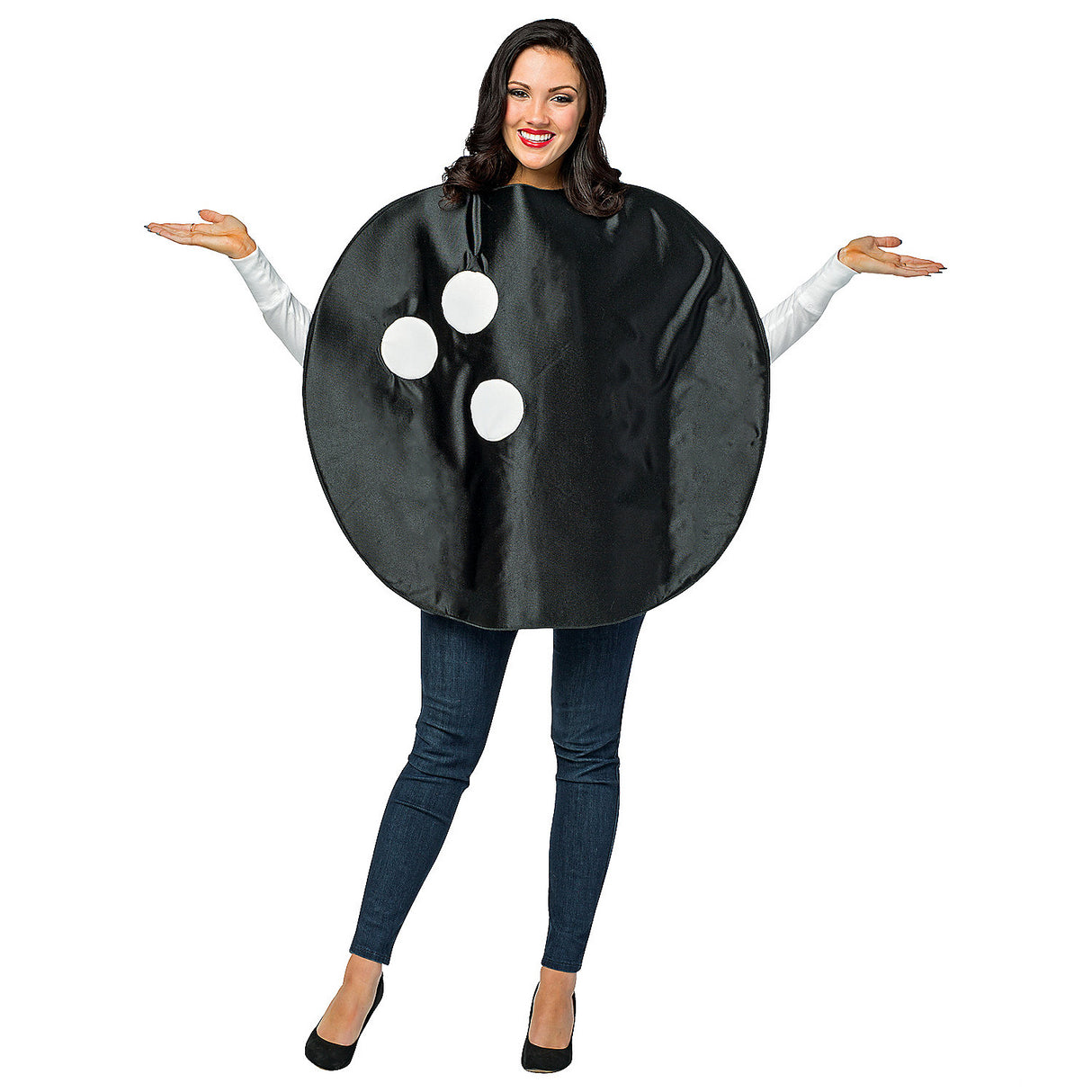 Funny Let`S Bowl Ball Costume for Halloween Parties and Themed Events