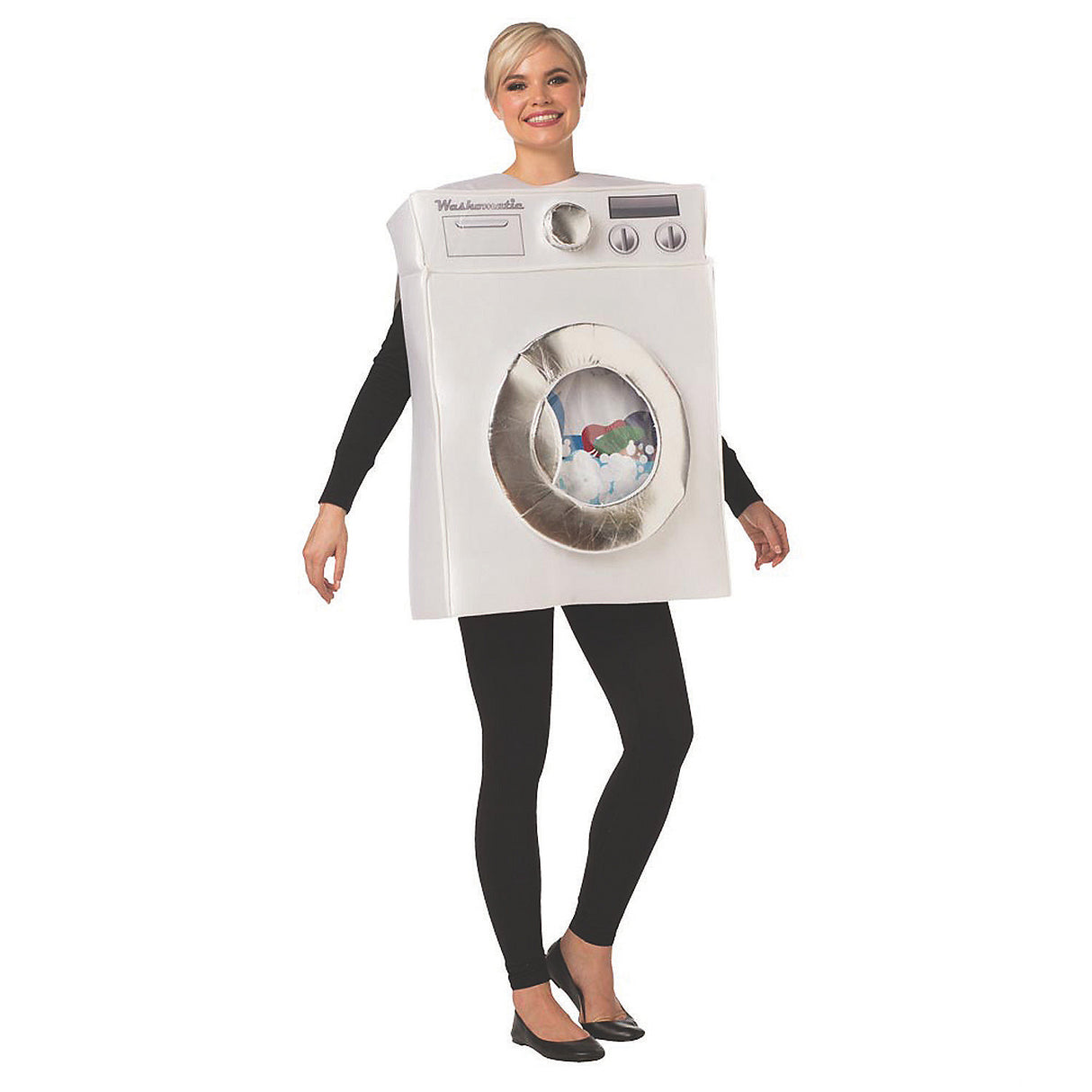 Hilarious Washer Adult Costume for Funny Parties Halloween Events and Couples Costuming