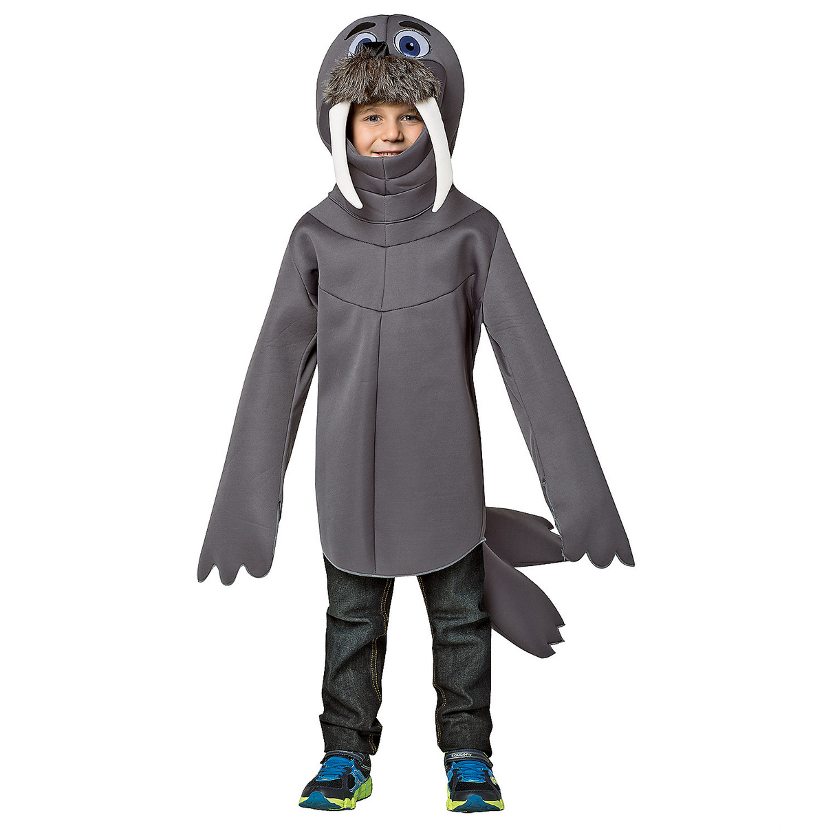 Child's Walrus Costume for Halloween Parties Dress Up and Marine Biology Themes