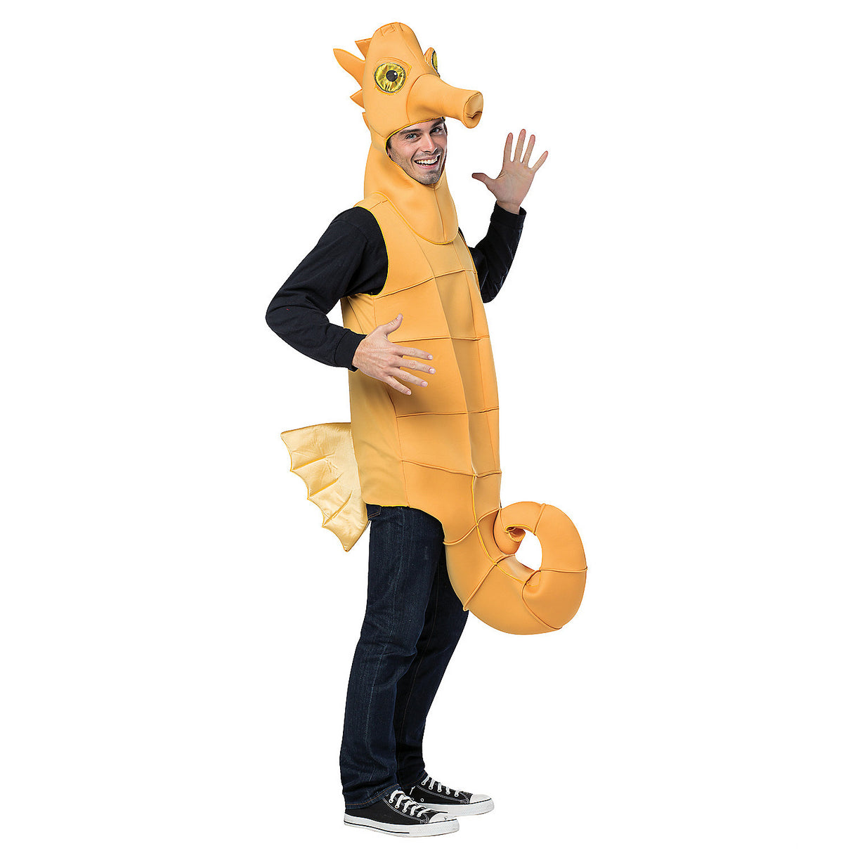 Adorable Seahorse Costume for Halloween Parties Underwater Themed Events and Imaginative Play