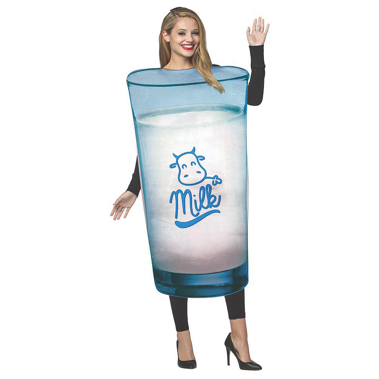 Funny Get Real Milk Costume for Halloween Theme Parties and Humorous Events
