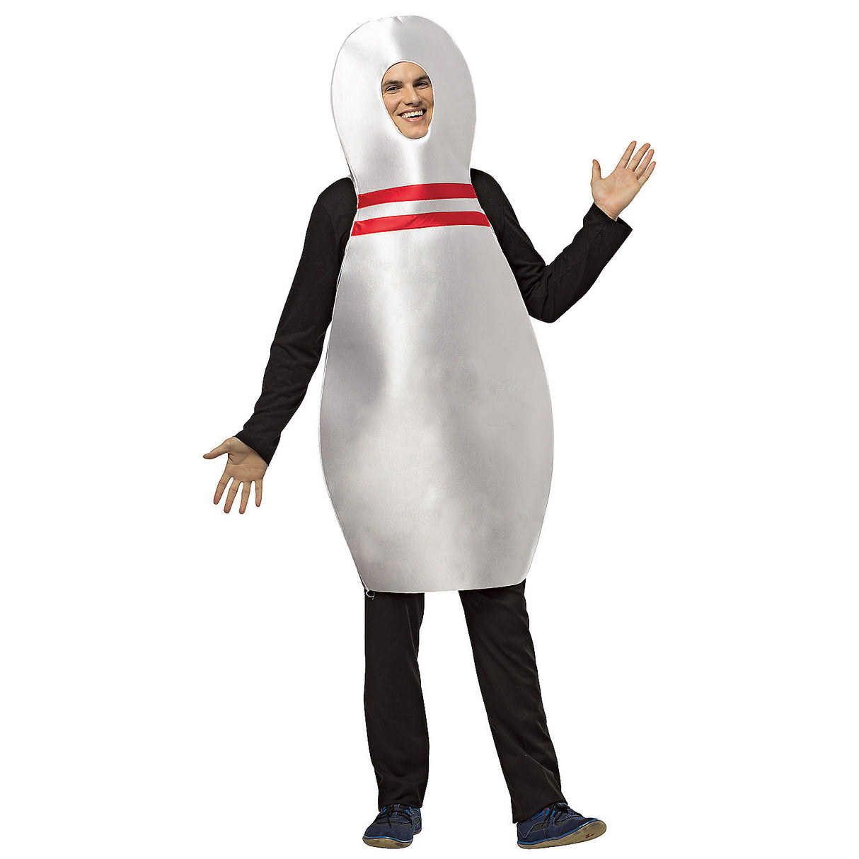 Get Real Bowling Pin Costume for Halloween Parties and Fun Themed Events