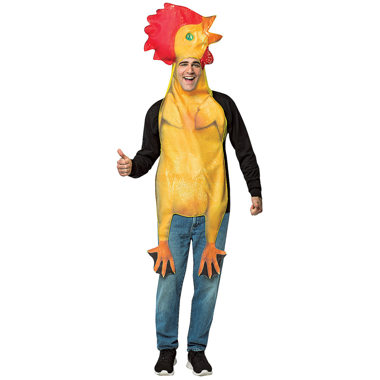 Hilarious Adult Chicken Costume for Parties Comedy Events and Fun Dress Up