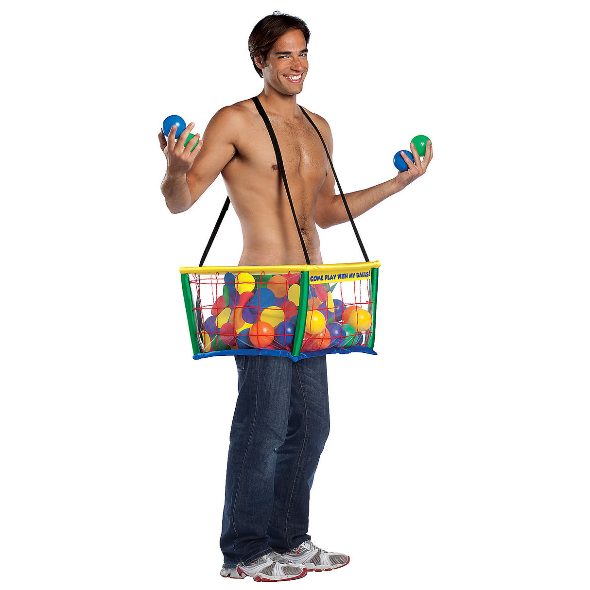 Funny Ball Pit Costume for Halloween Parties and Creative Dress Up Events