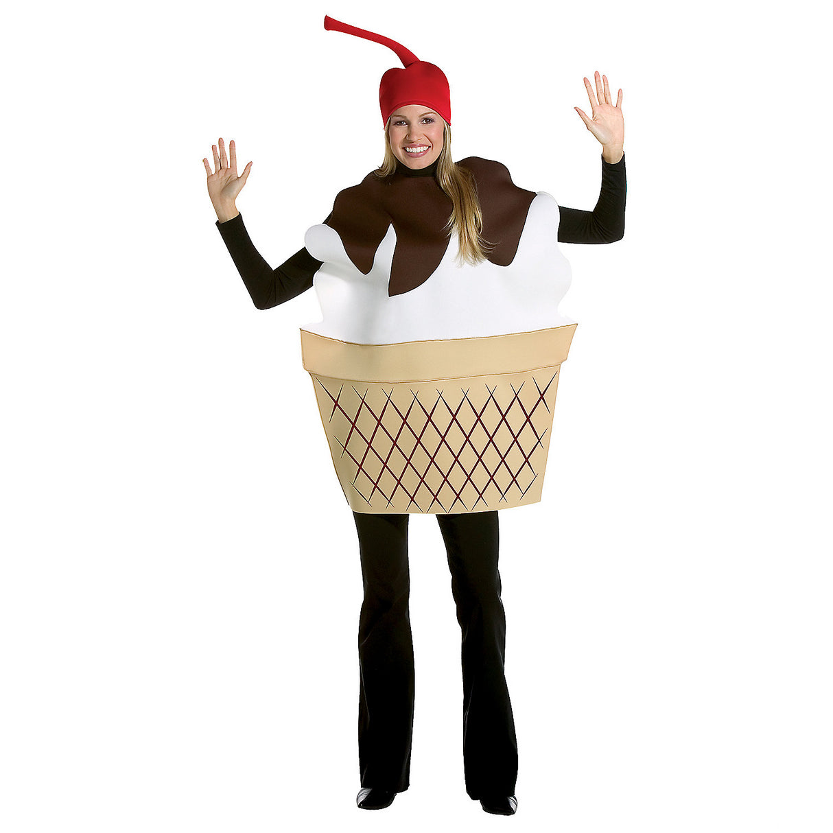 Fun Ice Cream Sundae Costume for Halloween Parties and Themed Celebrations