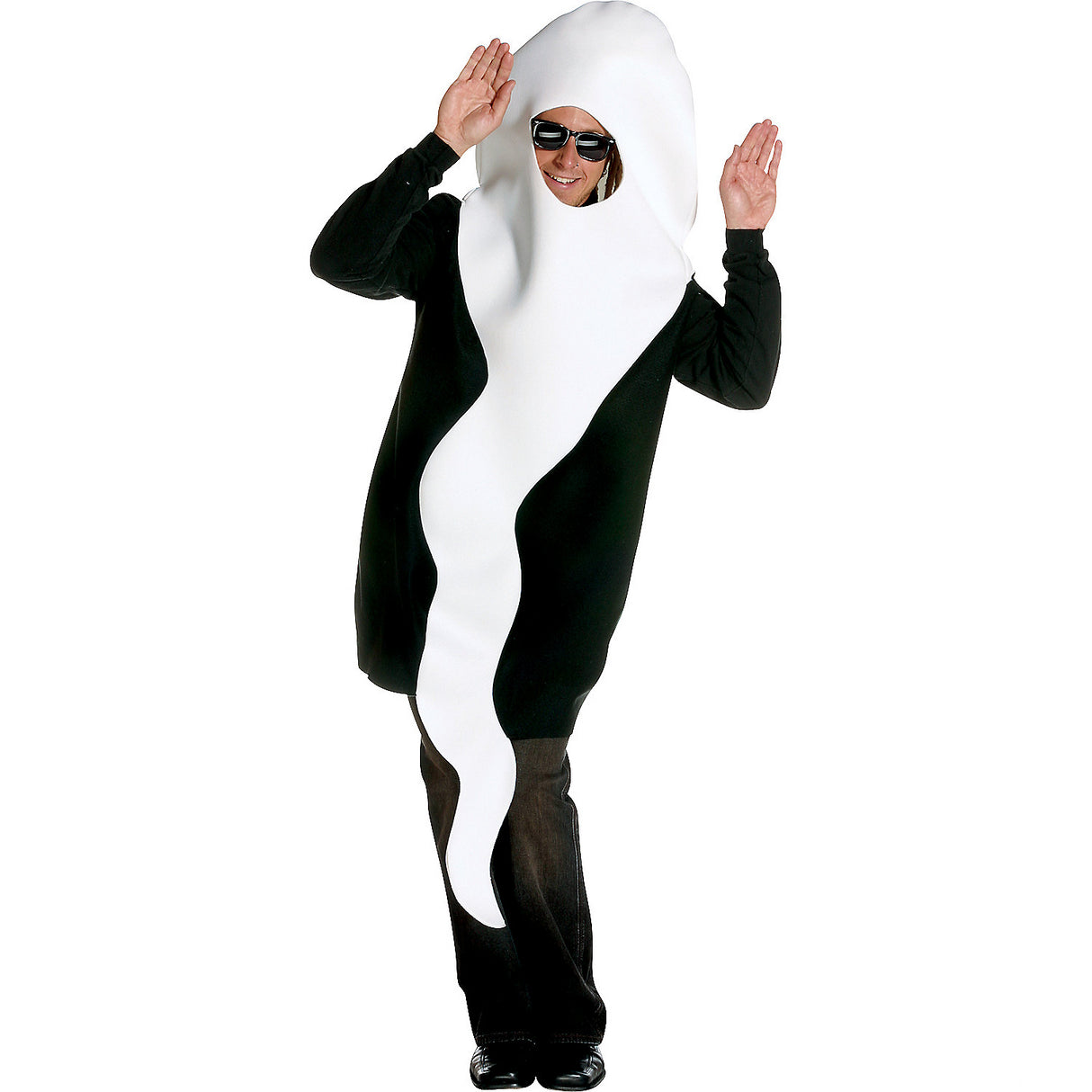 Funny Men's Sperm Costume for Halloween Parties and Humorous Events
