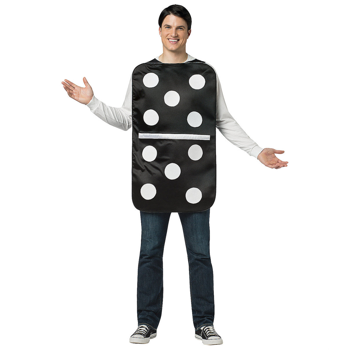 Fun Domino Costume for Halloween Parties Theme Events and Group Celebrations