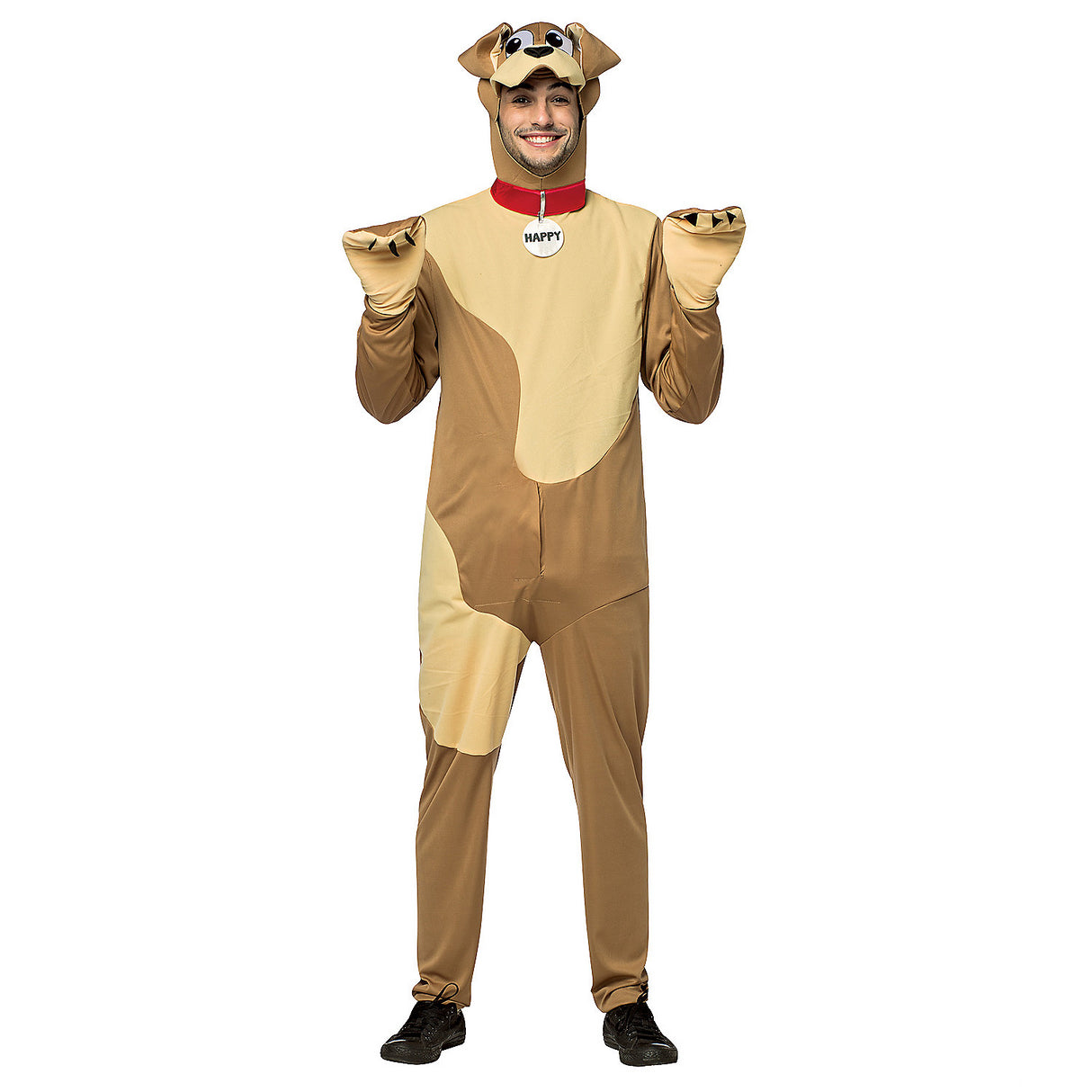 Delightful Happy Dog Costume for Halloween Parties Themed Events and Funny Celebrations