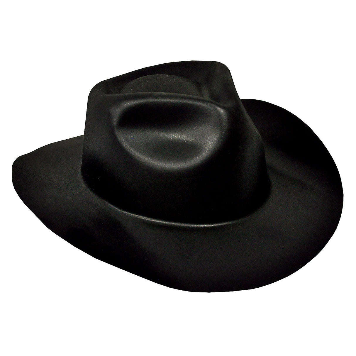 Classic Gangster Hat Black Foam for Themed Parties and Movie Costumes