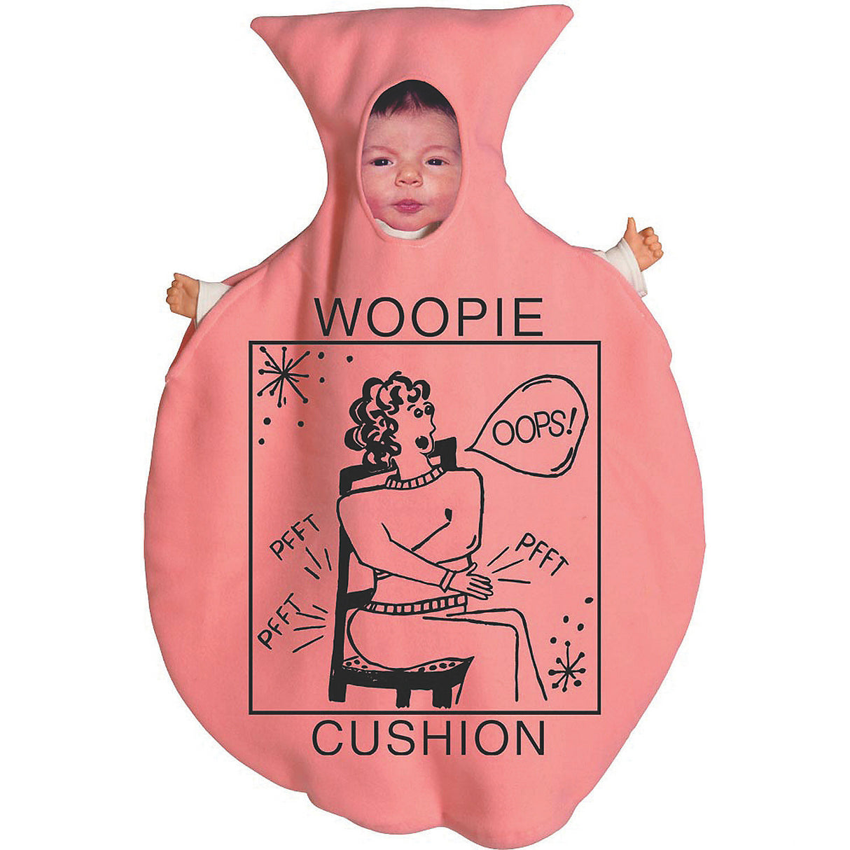 Cute Infant Whoopie Cushion Costume for Halloween Parties Trick or Treating and Dress Up Fun