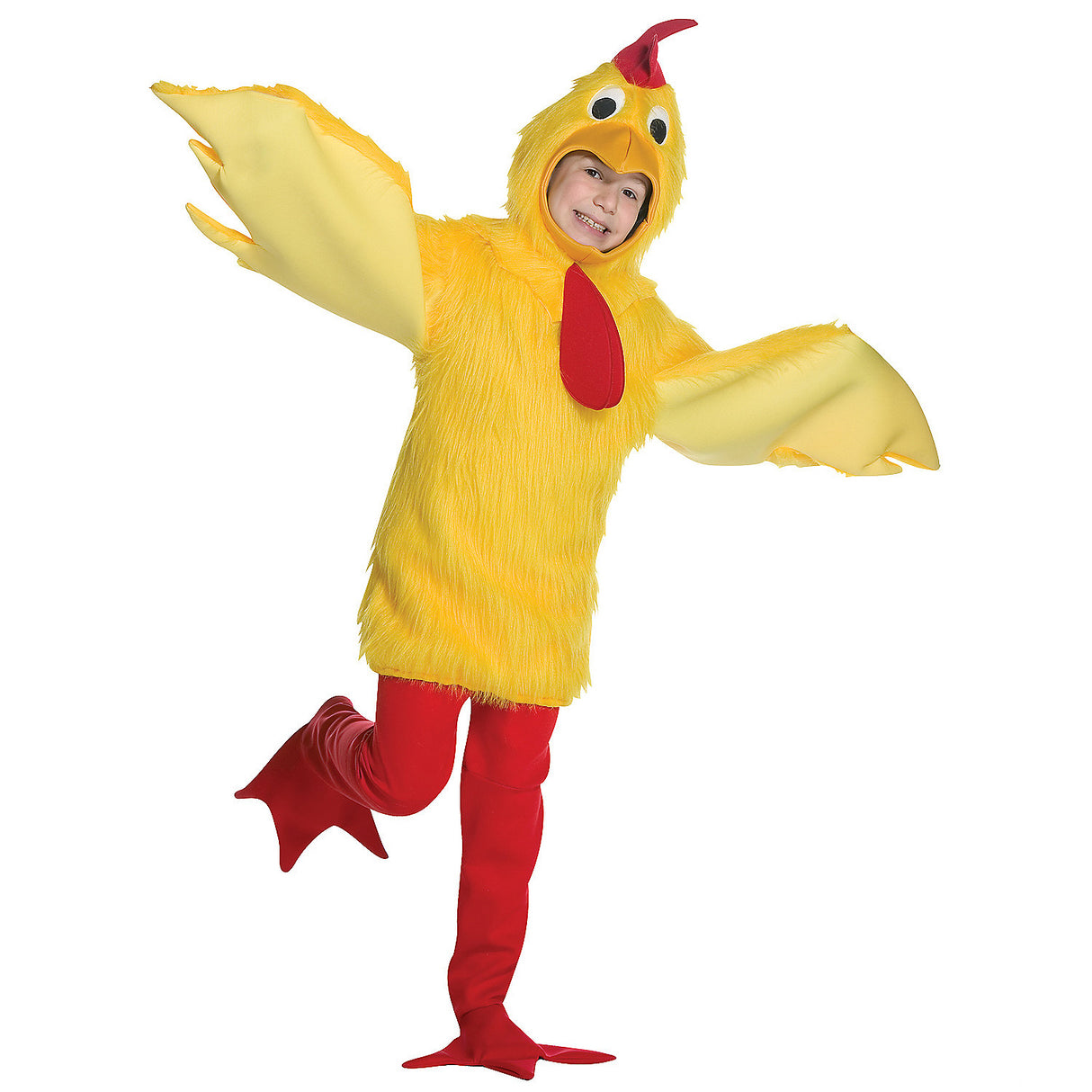 Fuzzy Chicken Costume for Kids Halloween Parties and School Events