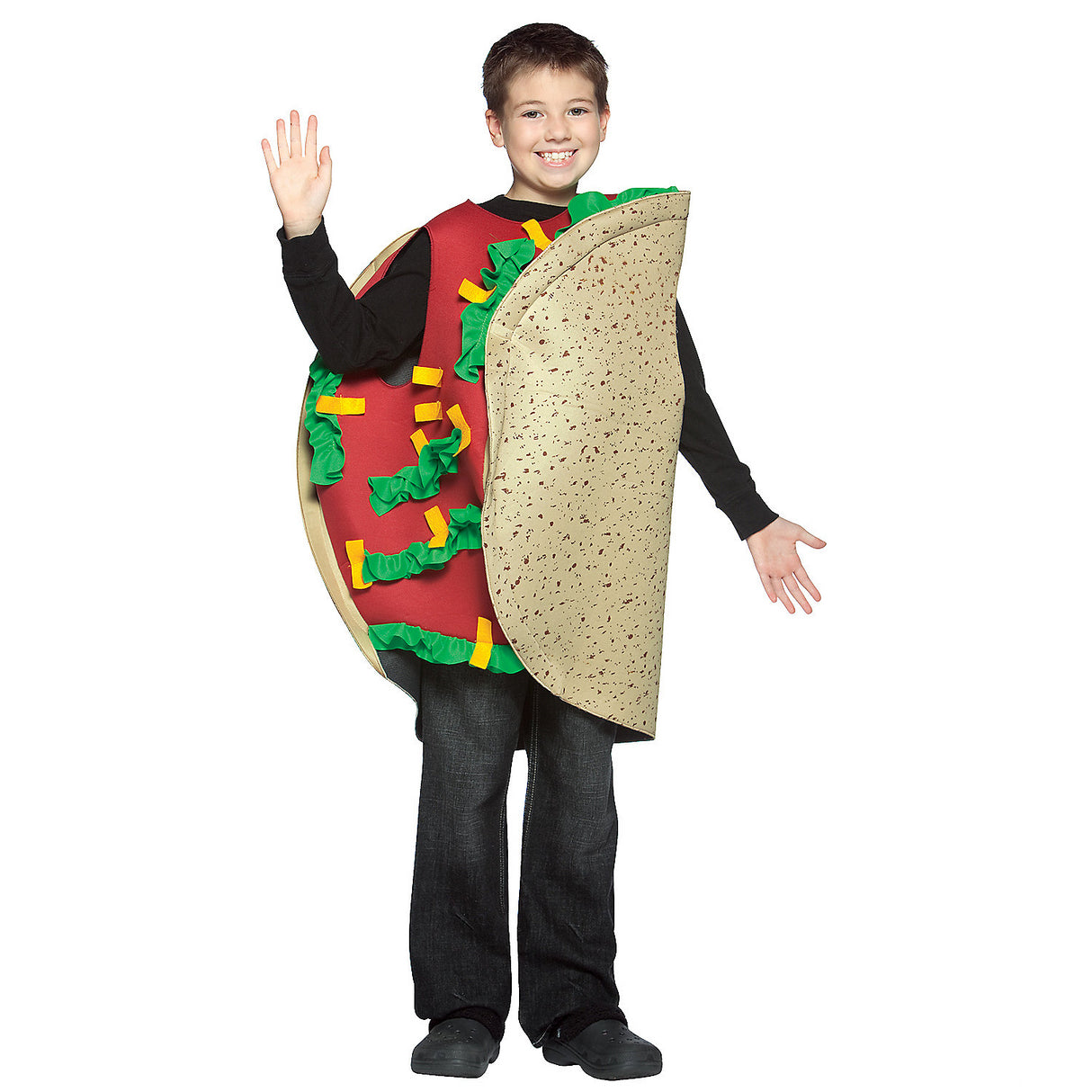 Fun Taco Child Costume for Halloween Parties Dress Up Events and Creative Playtime