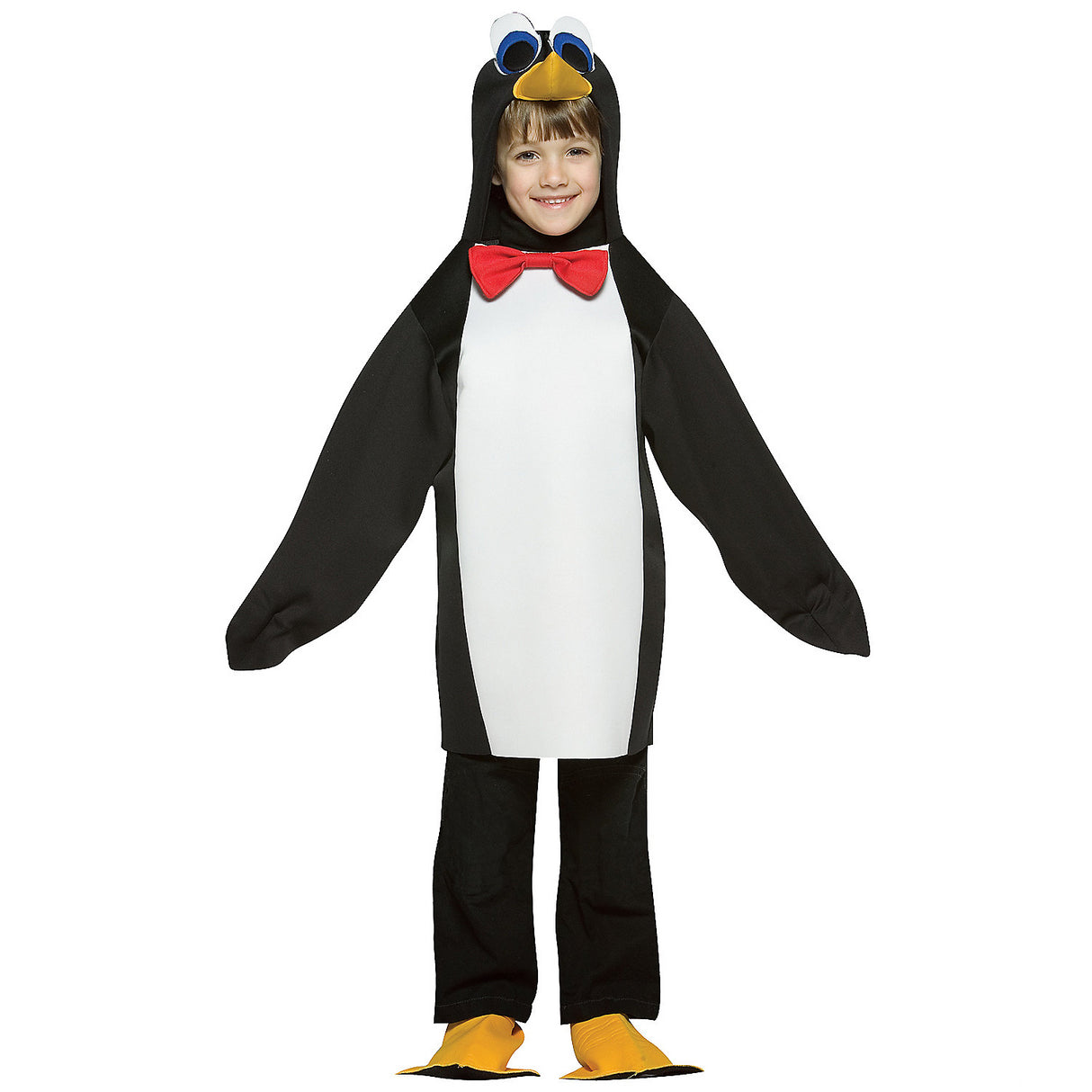 Lightweight Penguin Child Costume for Halloween Parties School Events and Imaginative Play