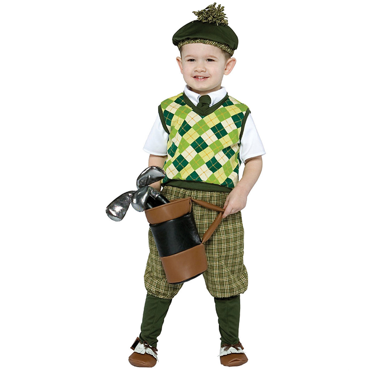 Adorable Future Golfer Costume for Kids Halloween Parties and Golf Themed Events