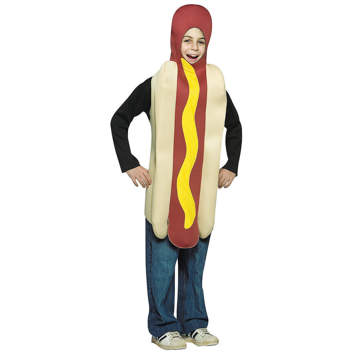 Unisex Hot Dog Costume for School Events Halloween Parties and Family Traditions
