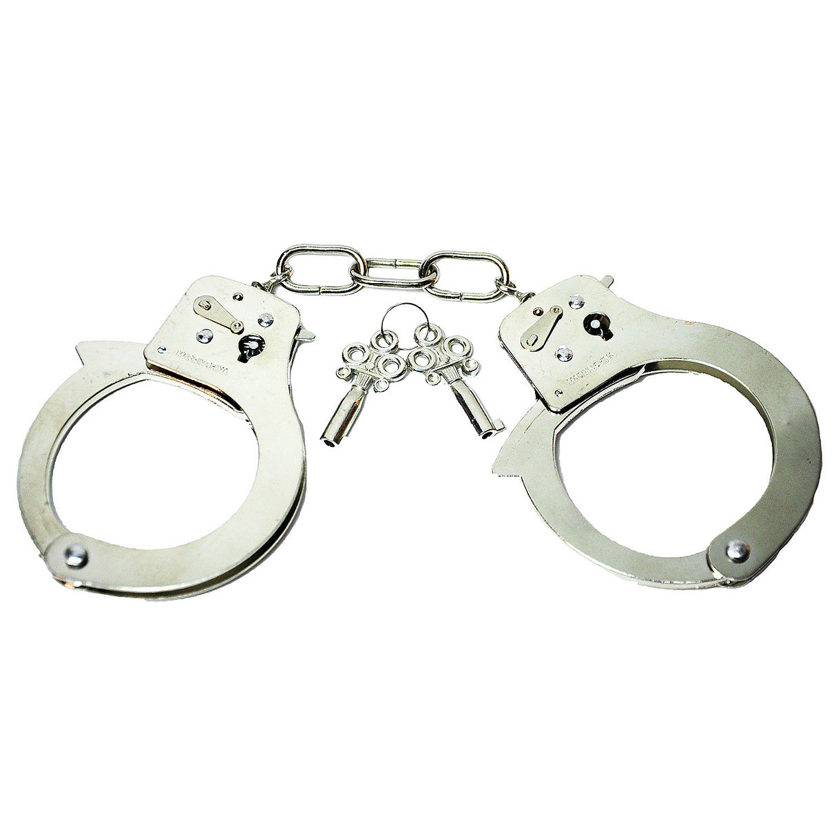 Heavy Duty Handcuffs for Police Officer Costume and Halloween Party Accessories