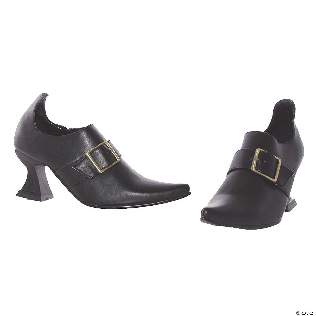 Stylish Top Buckle Witch Shoes for Halloween Parties and Witch Costume Events