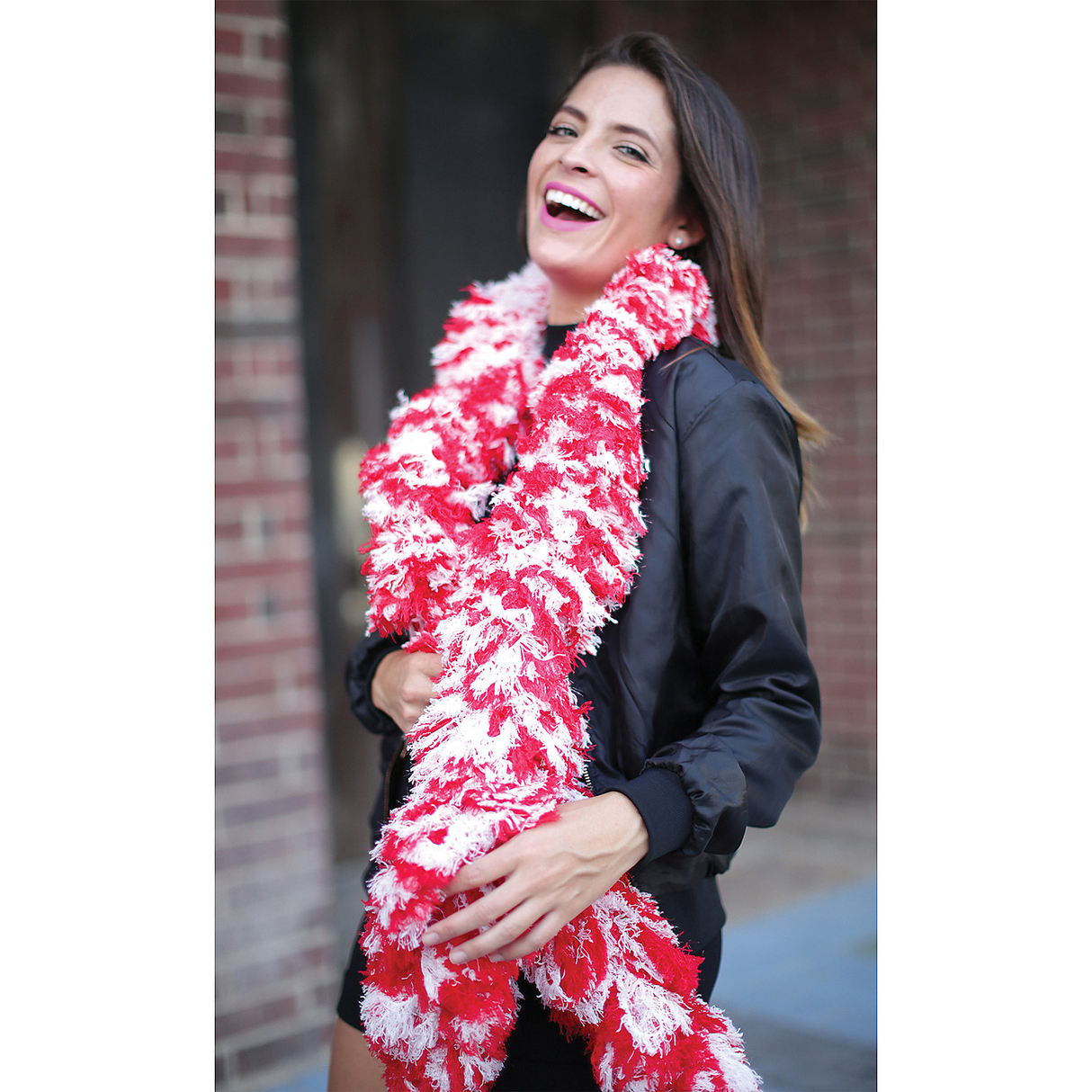 Boa Super Featherless Red Whit