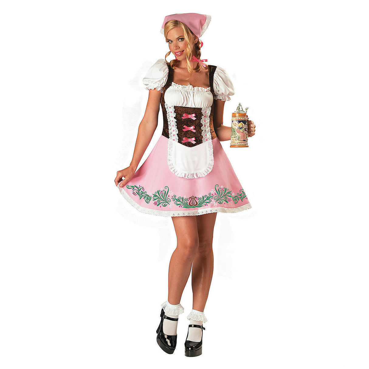 Women's Beer Garden Costume for Oktoberfest Parties and Themed Celebrations