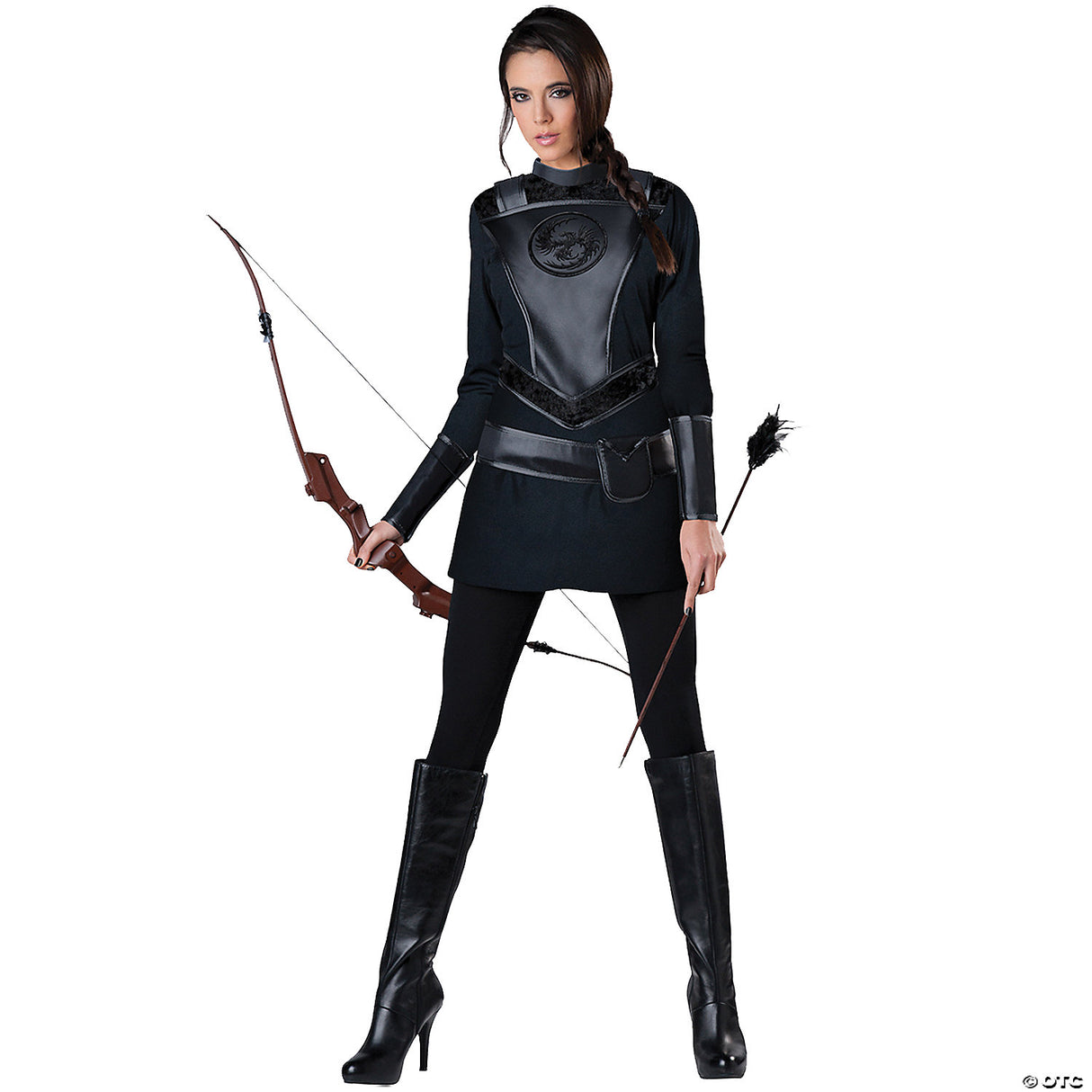 Stunning Women' s Warrior Huntress Costume for Halloween Parties and Themed Events