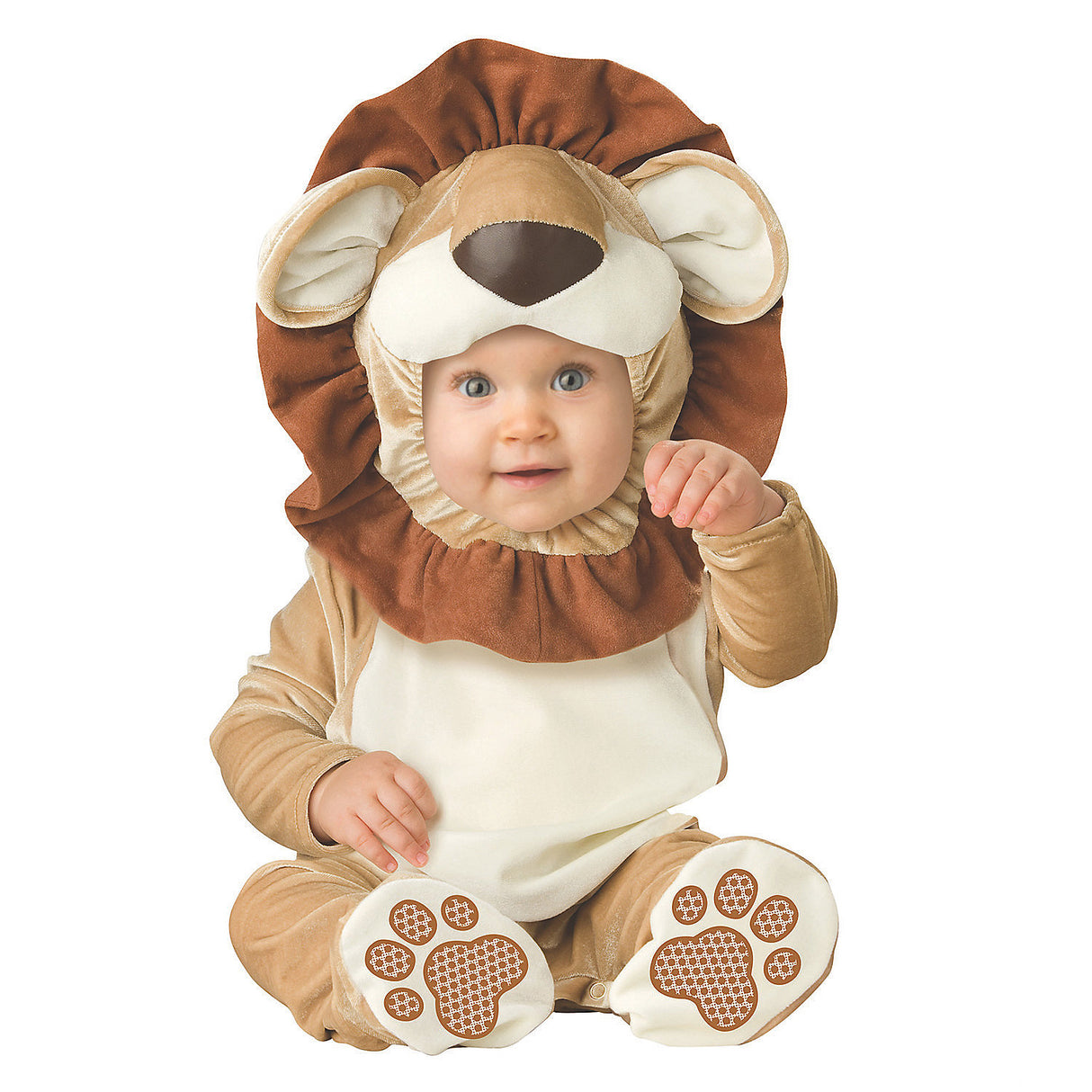 Adorable Lovable Lion Infant Costume for Halloween Parties and Family Theme Costumes