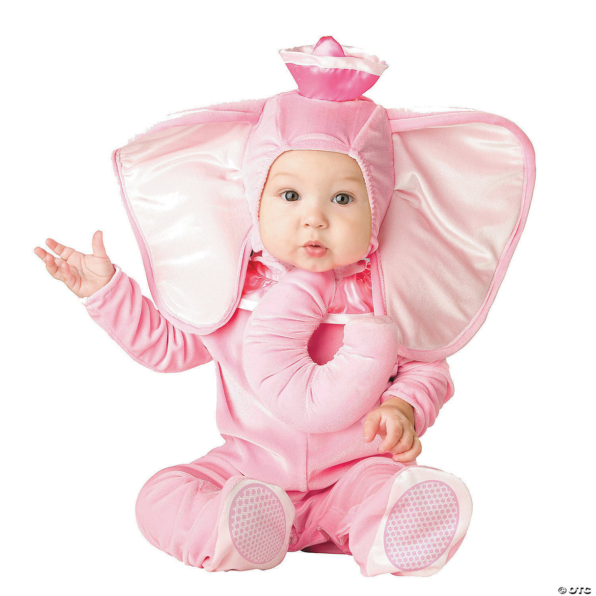 Adorable Pink Elephant Child Costume for Halloween Parties and Magical Trick-or-Treating