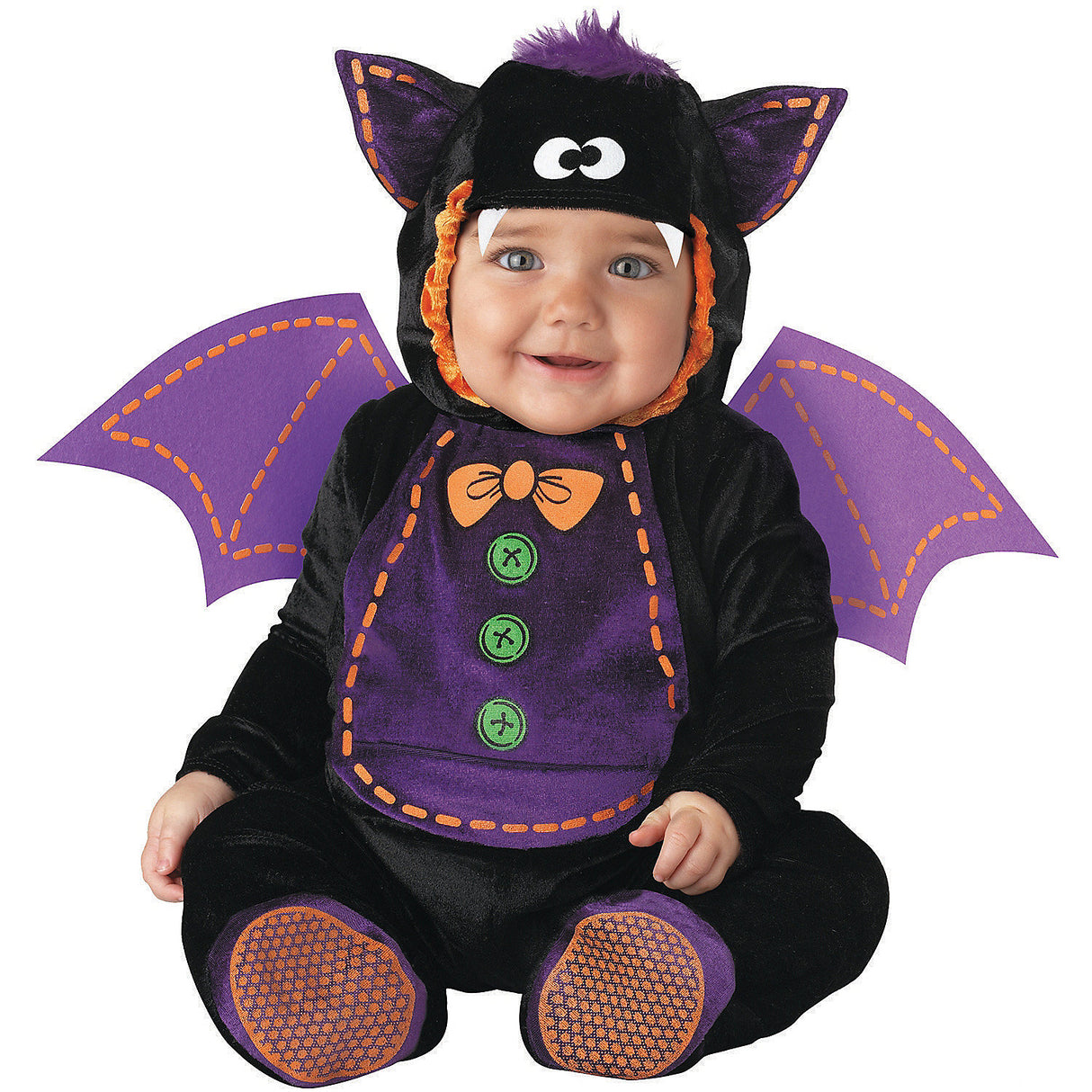 Adorable Infant Bat Costume for Halloween Fun Dress Up and Family Theme Events