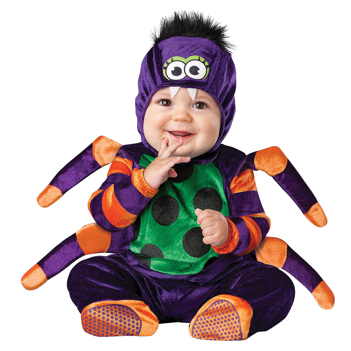 Adorable Infant Spider Costume for Halloween Family Themes and Imaginative Play