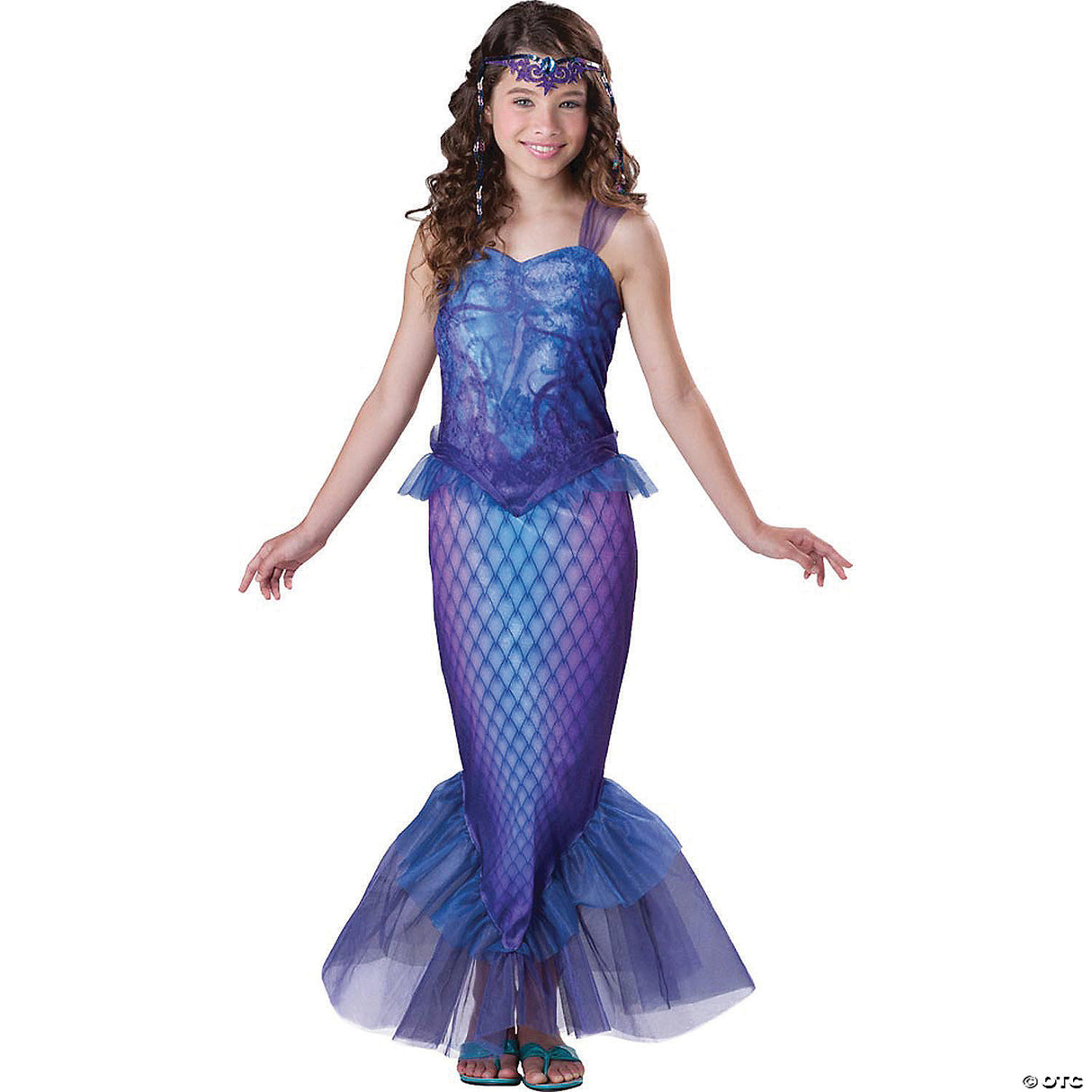 Enchanting Girl's Mermaid Costume for Halloween Dress Up Birthday Parties and Underwater Adventures