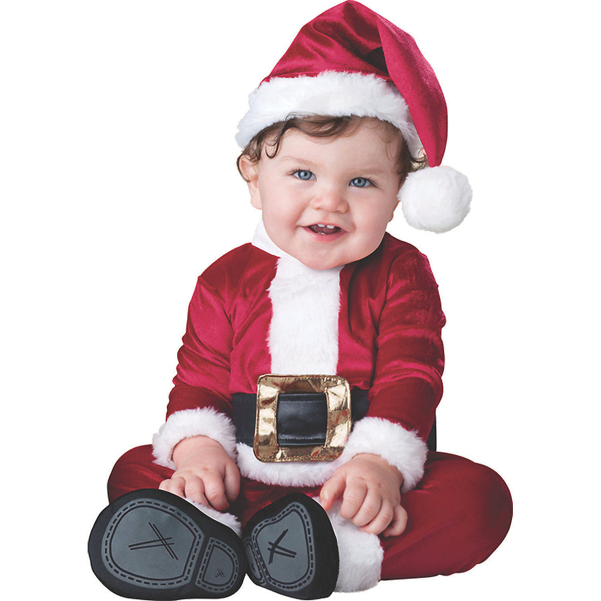 Adorable Baby Santa Infant Costume for Christmas Photo Shoots Holiday Parties and Family Celebrations