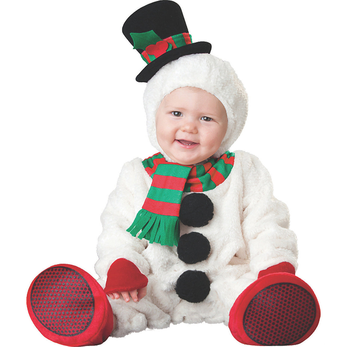 Cozy Infant Snowman Costume for Christmas Pageants Holiday Parades and Adorable Photoshoots